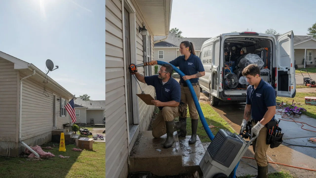 Ceiling Water Damage Restoration in Williston, OH near me